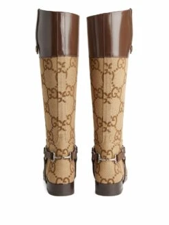 Femme Gucci Bottes à Logo GG 7 Femme Gucci Bottes à Logo GG -Salvatore Ferragauio Magasin 17527151 36443980 1000