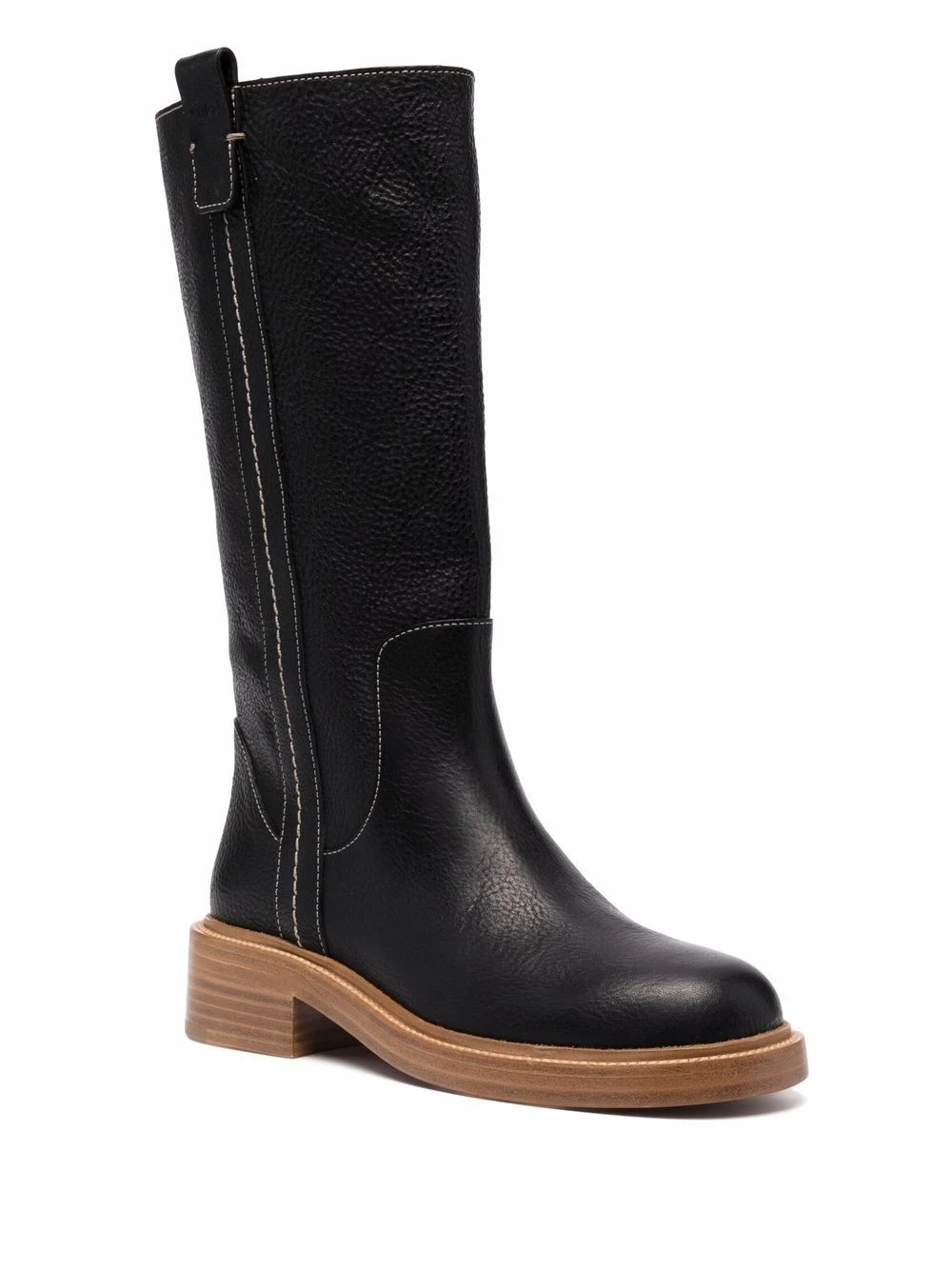 Femme Chloé Bottes Edith à Talon épais 4 Femme Chloé Bottes Edith à Talon épais – Image 2