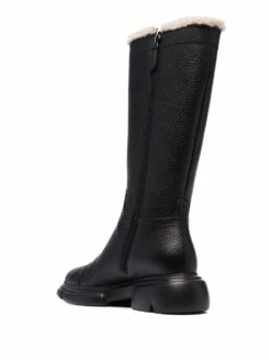 Femme Emporio Armani Bottes En Cuir Grainé -Salvatore Ferragauio Magasin 17596755 36637343 1000