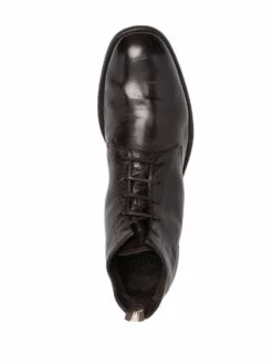 Homme Officine Creative Bottes En Cuir à Lacets -Salvatore Ferragauio Magasin 17603782 37855090 1000