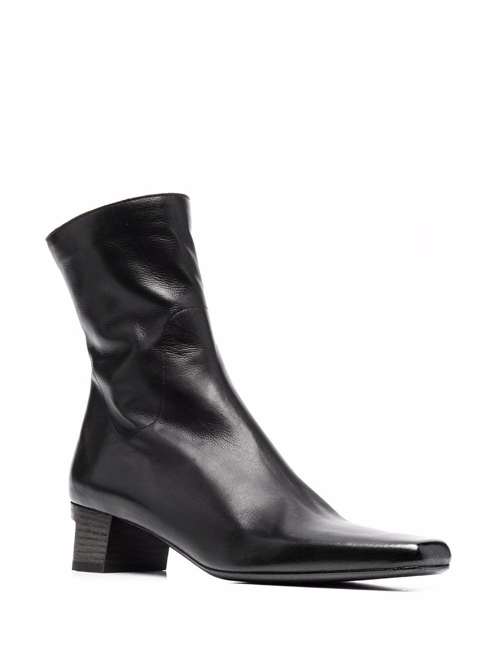 Femme Marsèll Bottes En Cuir à Bout Carré 4 Femme Marsèll Bottes En Cuir à Bout Carré – Image 2