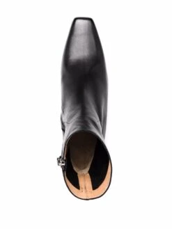 Femme Marsèll Bottes En Cuir à Bout Carré 9 Femme Marsèll Bottes En Cuir à Bout Carré -Salvatore Ferragauio Magasin 17613808 38488057 1000