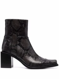 Femme Buttero Bottes Ă Effet Peau De Python
