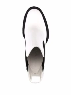 Femme Alexander McQueen Bottes Bicolores En Cuir -Salvatore Ferragauio Magasin 17694403 37262126 1000