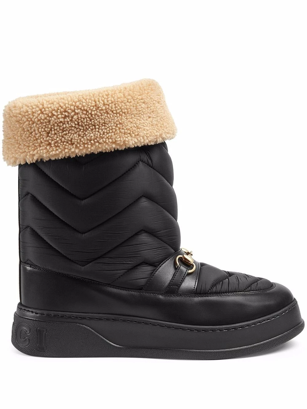 Homme Gucci Bottes Horsebit à Chevrons 3 Homme Gucci Bottes Horsebit à Chevrons