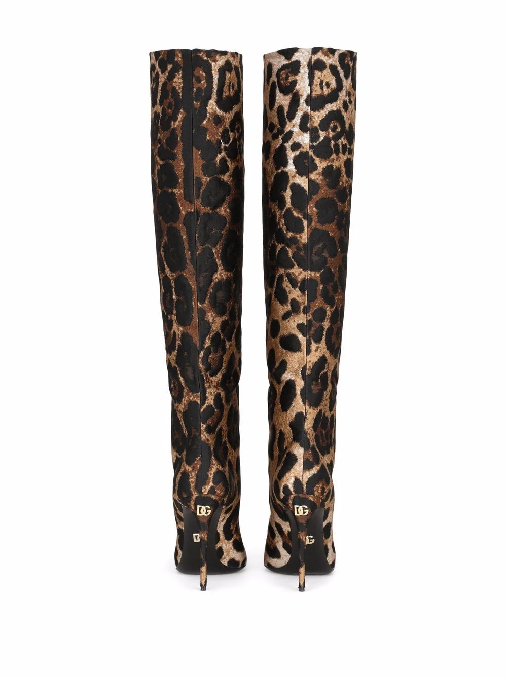 Femme Dolce & Gabbana Bottes Pointues à Imprimé Léopard 5 Femme Dolce & Gabbana Bottes Pointues à Imprimé Léopard – Image 3