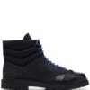 Homme Bally Bottes En Cuir à Design Matelassé -Salvatore Ferragauio Magasin 17765342 37695877 1000