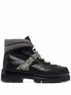 Homme Bally Bottes En Cuir à Lacets