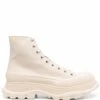 Homme Alexander McQueen Bottes Tread Slick à Lacets