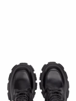 Femme Prada Bottes Monolith à Détail De Pochette -Salvatore Ferragauio Magasin 17800583 37392124 1000