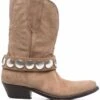 Femme Golden Goose Bottes En Daim à Boucles -Salvatore Ferragauio Magasin 17824154 37442014 1000