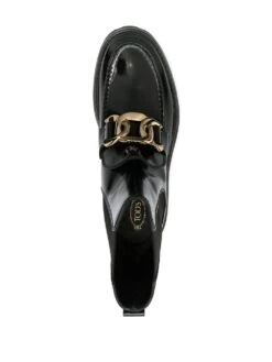 Femme Tod&apos;s Bottes à Détail De Chaîne -Salvatore Ferragauio Magasin 17849603 40966542 1000