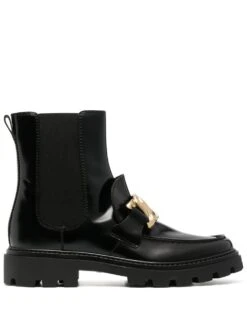 Femme Tod&apos;s Bottes à Détail De Chaîne