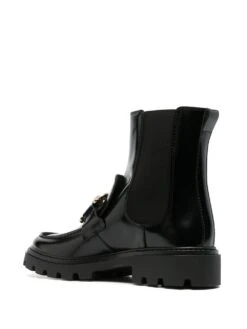 Femme Tod&apos;s Bottes à Détail De Chaîne -Salvatore Ferragauio Magasin 17849603 40967429 1000