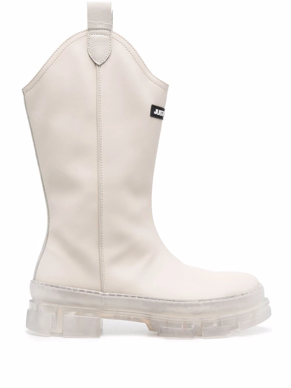 Femme Just Cavalli Bottes à Patch Logo 3 Femme Just Cavalli Bottes à Patch Logo