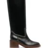 Femme Chloé Bottes Mama En Cuir 2 Femme Chloé Bottes Mama En Cuir -Salvatore Ferragauio Magasin 17918100 41005303 1000
