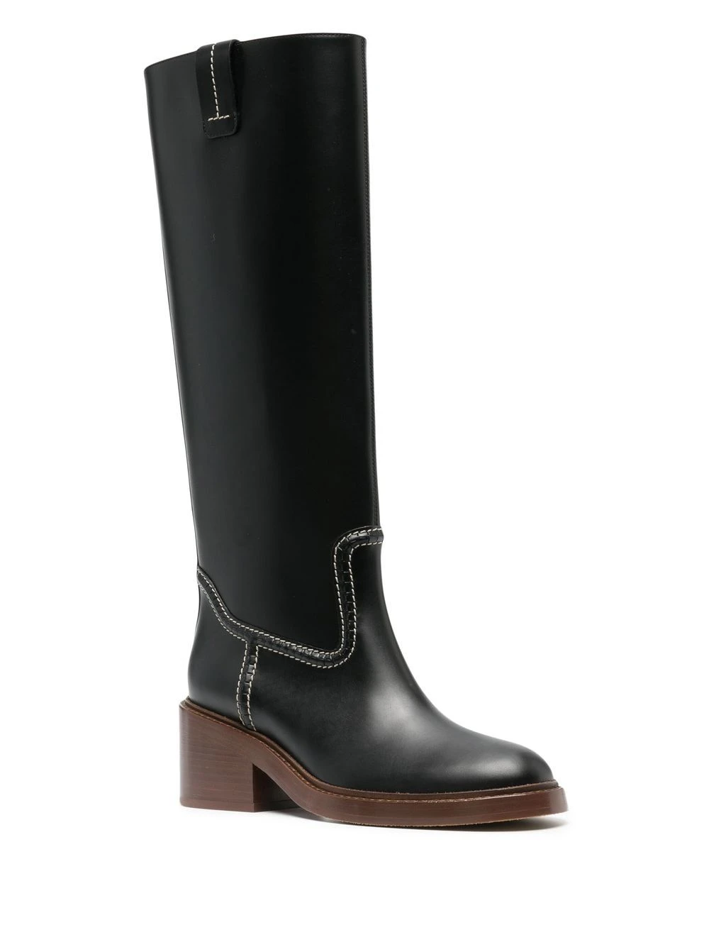 Femme Chloé Bottes Mama En Cuir 4 Femme Chloé Bottes Mama En Cuir – Image 2