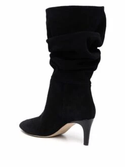 Femme Paris Texas Bottes Froncées En Daim -Salvatore Ferragauio Magasin 17946652 37887287 1000