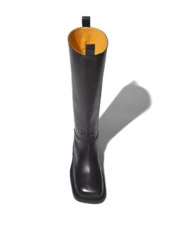 Femme Proenza Schouler Bottes En Cuir à Bout Carré -Salvatore Ferragauio Magasin 18011503 41502684 1000