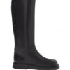 Femme Proenza Schouler Bottes En Cuir à Bout Carré -Salvatore Ferragauio Magasin 18011503 41508761 1000