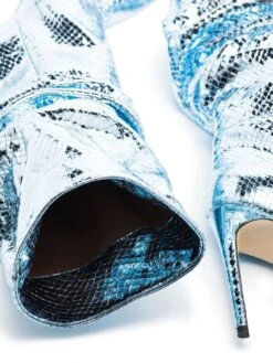 Femme Paris Texas Bottes Froncées à Talon Aiguille 105 Mm 7 Femme Paris Texas Bottes Froncées à Talon Aiguille 105 Mm -Salvatore Ferragauio Magasin 18026057 40410162 1000