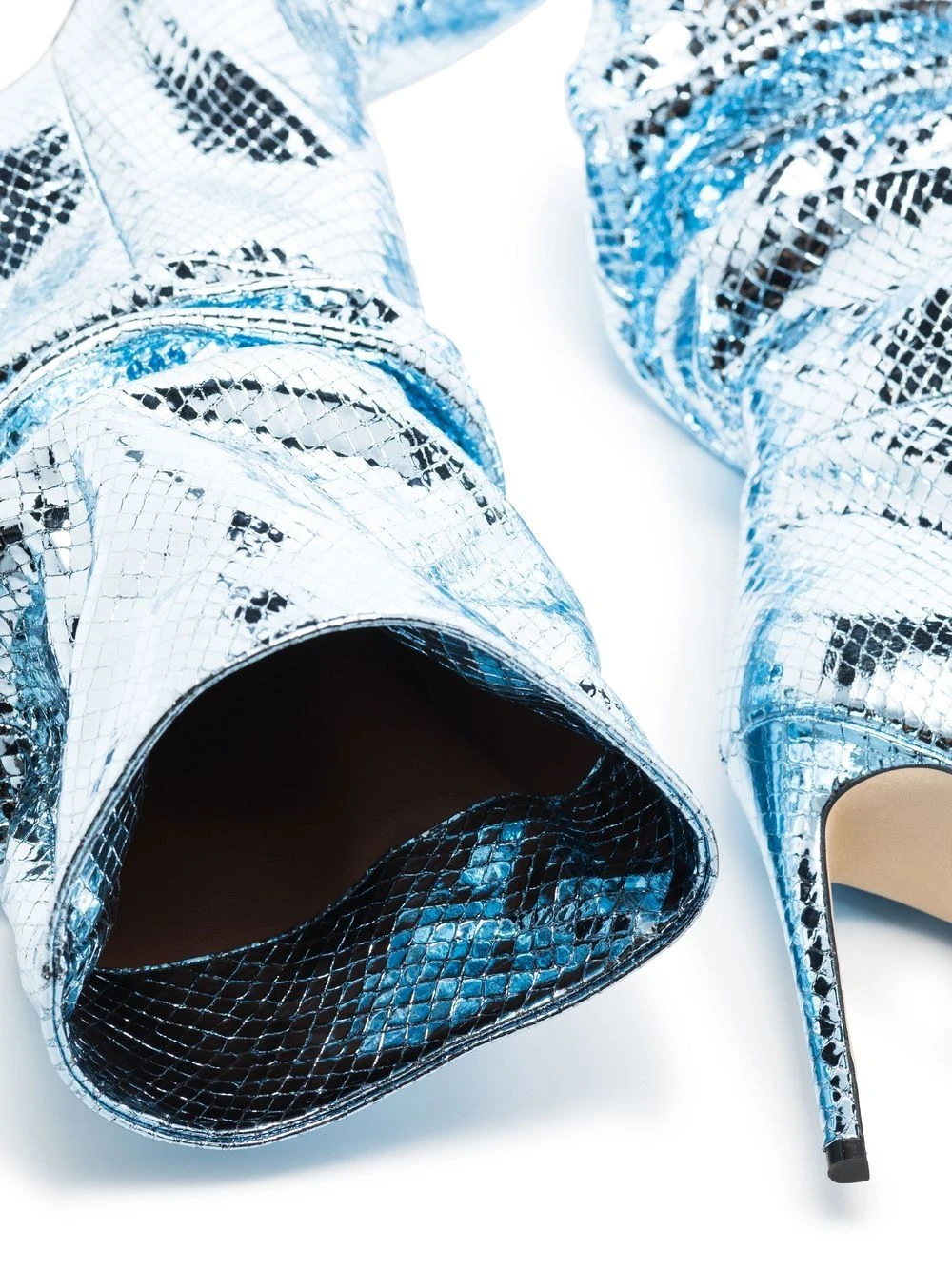 Femme Paris Texas Bottes Froncées à Talon Aiguille 105 Mm 4 Femme Paris Texas Bottes Froncées à Talon Aiguille 105 Mm – Image 2