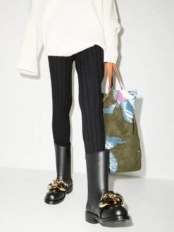 Femme JW Anderson Bottes Hight Chain 9 Femme JW Anderson Bottes Hight Chain -Salvatore Ferragauio Magasin 18036110 40612103 1000