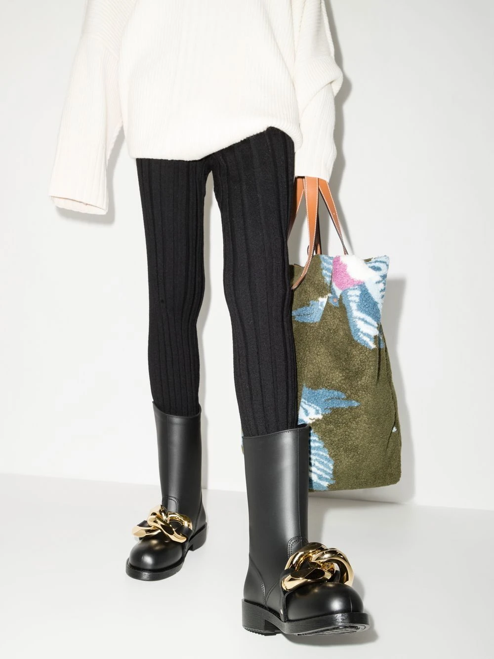 Femme JW Anderson Bottes Hight Chain 5 Femme JW Anderson Bottes Hight Chain – Image 3