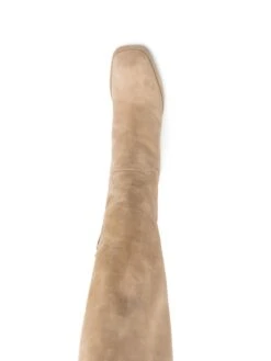 Femme Nodaleto Bottes En Daim à Talon épais 9 Femme Nodaleto Bottes En Daim à Talon épais -Salvatore Ferragauio Magasin 18056917 39060427 1000