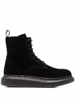 Homme Alexander McQueen Bottes à Lacets