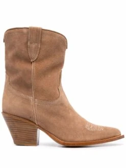 Femme Sonora Bottes Perla En Daim