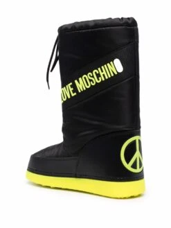 Femme Love Moschino Bottes De Ski à Design Matelassé -Salvatore Ferragauio Magasin 18147066 38716278 1000