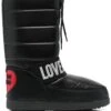 Femme Love Moschino Bottes Matelassées à Bande Logo 1 Femme Love Moschino Bottes Matelassées à Bande Logo -Salvatore Ferragauio Magasin 18147069 40622599 1000