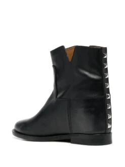 Femme Via Roma 15 Bottes D&apos;inspiration Western En Cuir -Salvatore Ferragauio Magasin 18170696 39445500 1000