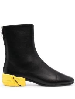 Homme Raf Simons Bottes Solaris High à Talon épais
