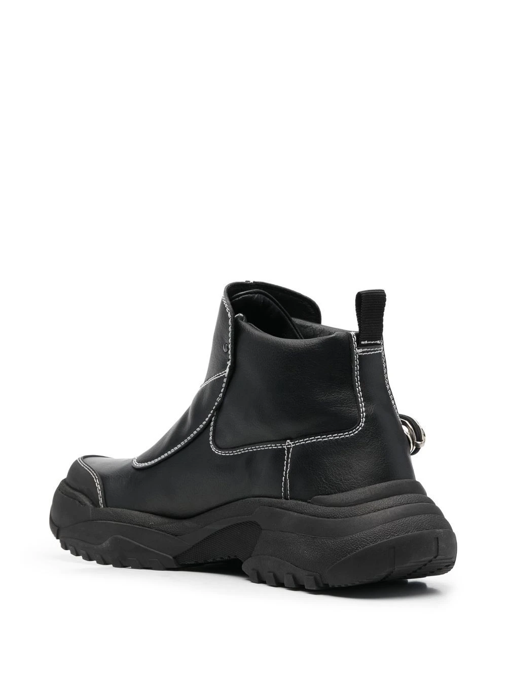 Homme GmbH Bottes En Cuir à Design à Empiècements 5 Homme GmbH Bottes En Cuir à Design à Empiècements – Image 3