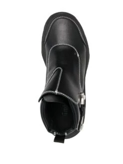 Homme GmbH Bottes En Cuir à Design à Empiècements 9 Homme GmbH Bottes En Cuir à Design à Empiècements -Salvatore Ferragauio Magasin 18270929 39797891 1000
