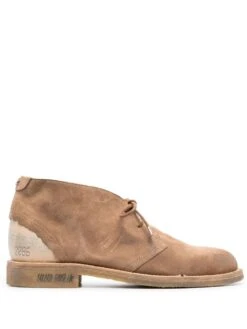 Homme Golden Goose Bottes En Daim à Lacets