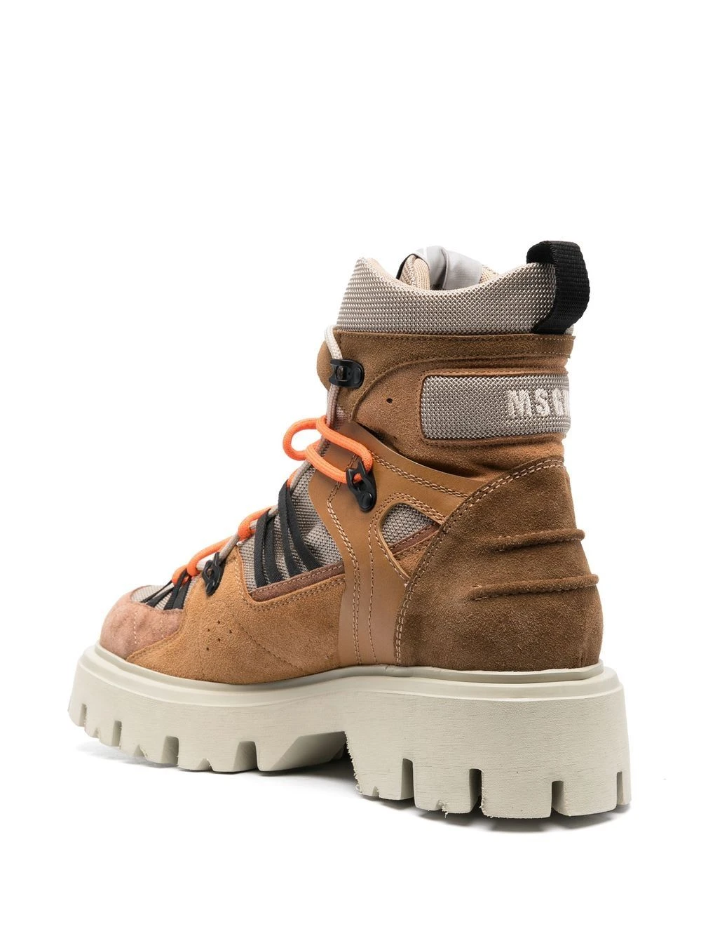 Homme MSGM Bottes Lacées à Empiècements 5 Homme MSGM Bottes Lacées à Empiècements – Image 3