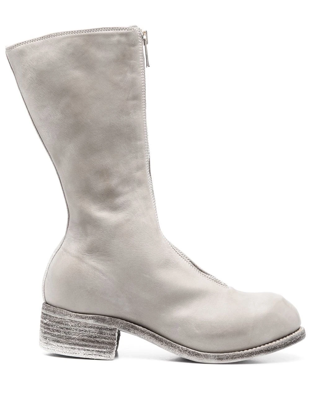 Femme Guidi Bottes Zippées En Cuir 3 Femme Guidi Bottes Zippées En Cuir