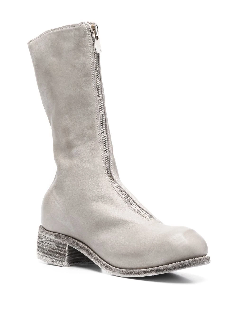 Femme Guidi Bottes Zippées En Cuir 4 Femme Guidi Bottes Zippées En Cuir – Image 2