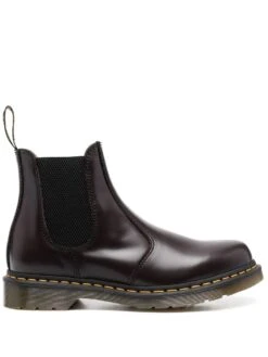 Homme Dr. Martens Bottes En Cuir