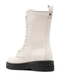 Femme Valentino Garavani Bottes XCOMBAT En Cuir -Salvatore Ferragauio Magasin 18349050 39481509 1000