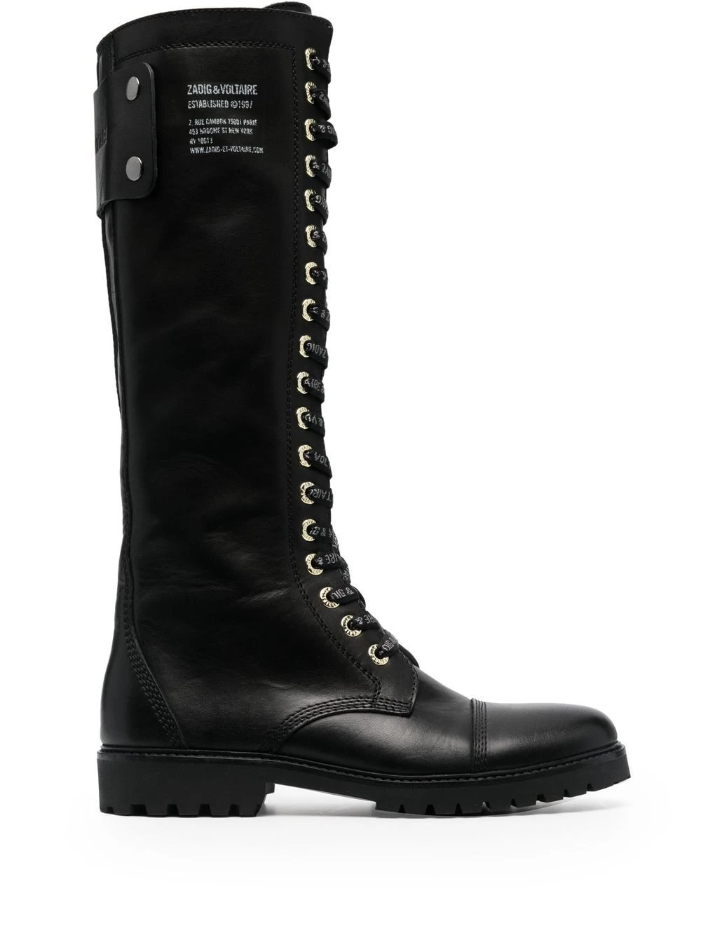 Zadig & Voltaire Femme Zadig&Voltaire Bottes En Cuir 3 Zadig & Voltaire Femme Zadig&Voltaire Bottes En Cuir