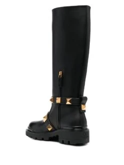 Femme Valentino Garavani Bottes Rockstud -Salvatore Ferragauio Magasin 18361949 41512631 1000
