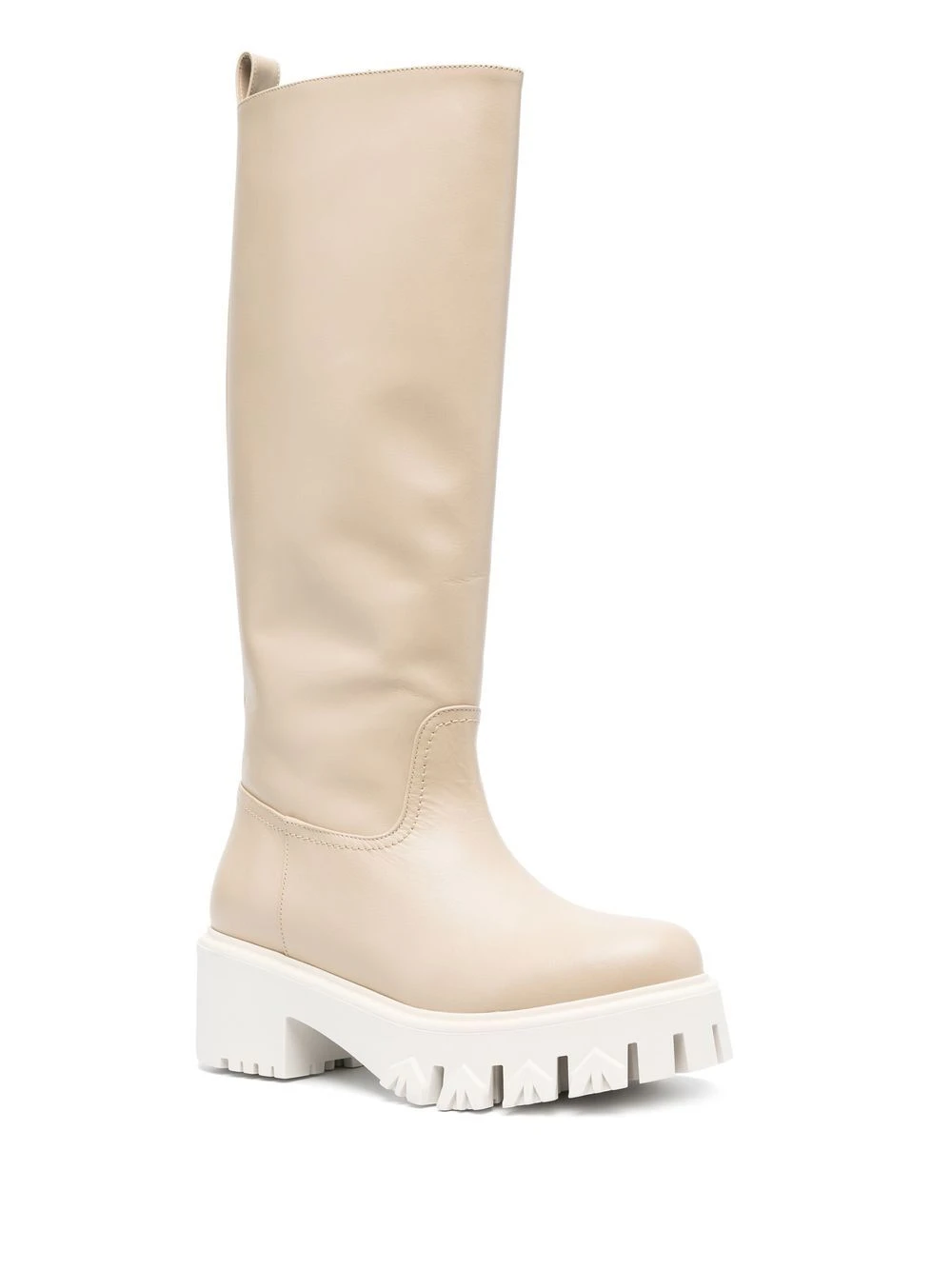 Femme Patrizia Pepe Bottes Urban Bikers En Cuir 4 Femme Patrizia Pepe Bottes Urban Bikers En Cuir – Image 2