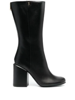 Femme Patrizia Pepe Bottes En Cuir De Veau 90 Mm