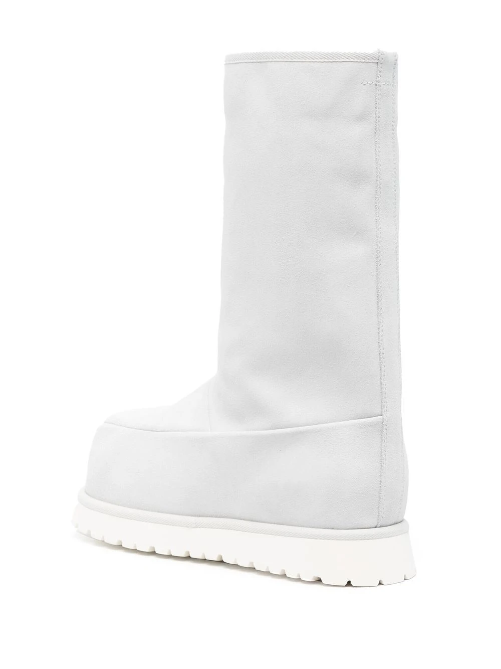 Femme MM6 Maison Margiela Bottes Bi-matières à Bout Rond 5 Femme MM6 Maison Margiela Bottes Bi-matières à Bout Rond – Image 3