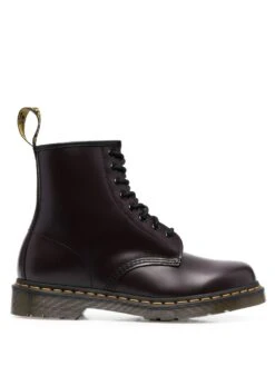 Homme Dr. Martens Bottes 1460 En Cuir à Lacets