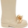 Femme JW Anderson Bottes De Pluie Chain à Petit Talon -Salvatore Ferragauio Magasin 18403352 39959502 1000
